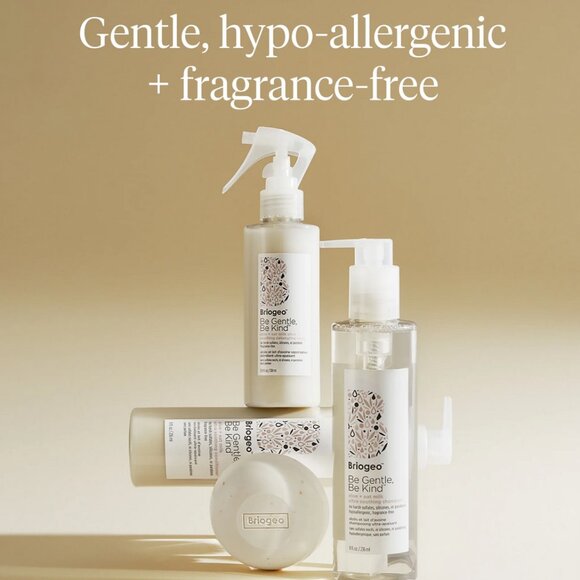 NEW! BRIOGEO Be Gentle, Be Kind Ultra Soothing Shampoo Aloe + Oat Milk - Picture 4 of 9